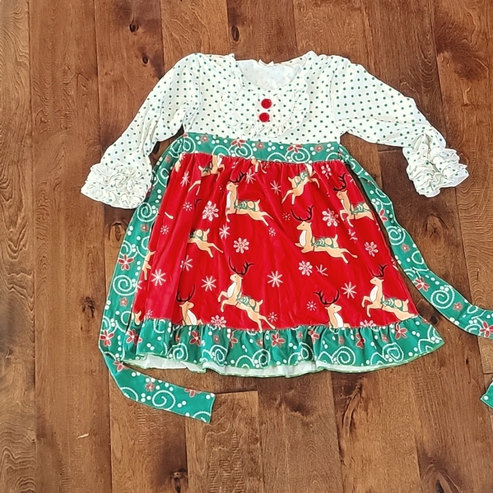 Girls christmas dress